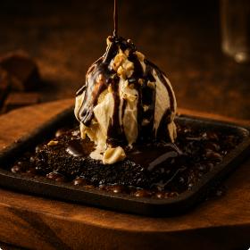 Sizzling Brownie + Ice Cream