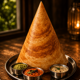 Ghee Roast Dosa